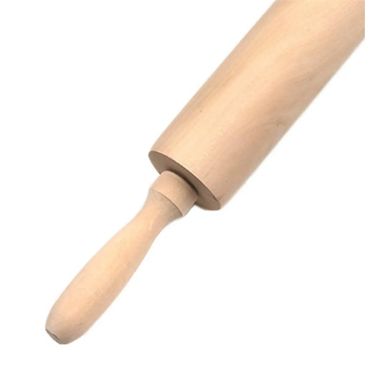 Premium Wooden Rolling Pin 16.5 Inches Ideal for Baking Pizza, Pasta, Cookies, and More Ergonomic Design C