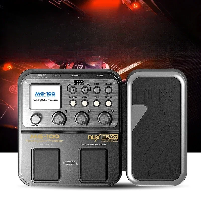 

Modeling Guitar Processor Multi-Effect Pedal Drum Tuner Recording Chord Multi-function with LCD Guitar Accessories