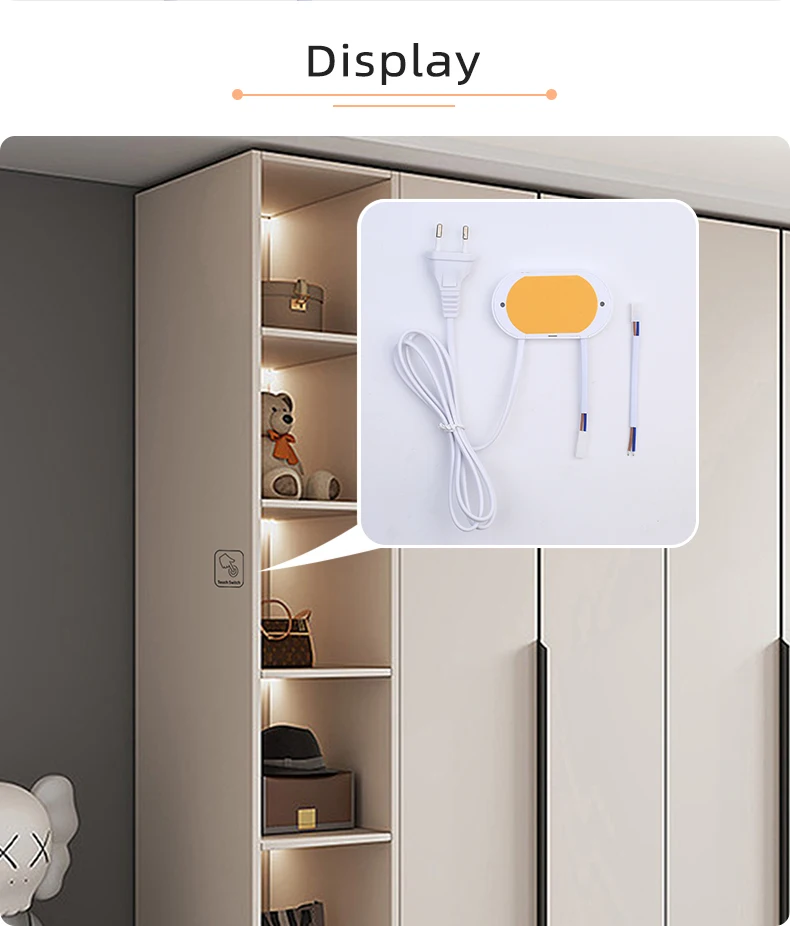 AC-Spannung 85V-265V LED-Licht-Touchschalter, kann 40 mm dickes Holz durchdringen, Dimm-Touch-Controller für Heimbeleuchtung – Detail 4