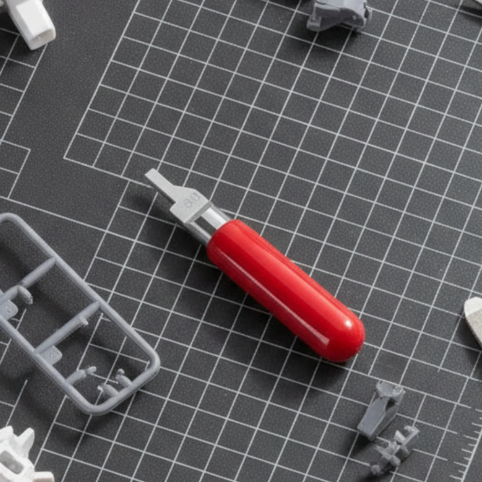 Handheld Model Scraper Compact Model Chamfer Scraper Seam Removal Tool for Hobbyists, Edge Trimming