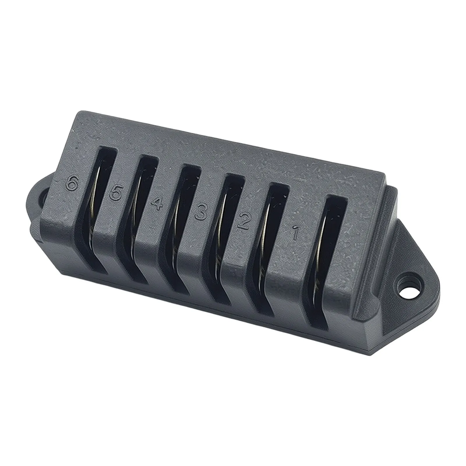 6 Pin Battery Box Discharge Connector for with 15A Female Connector Double Sided Seat Suitable for 125V Operation