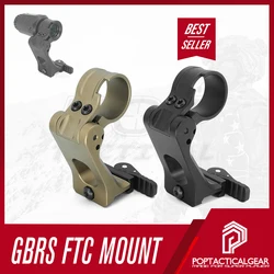 Tactical 2.91 FTC Magnifier Mount Flip To Center QD Lever Quick Release Optics Scopemount For 30mm Magnifier Scope