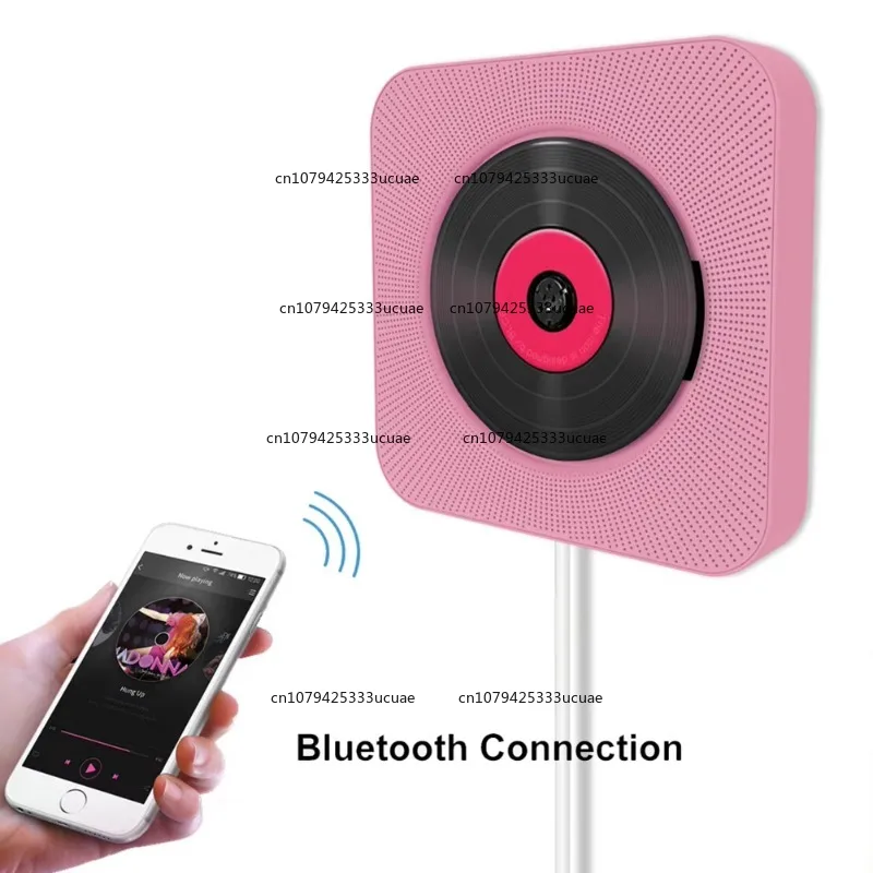 Venta directa de fábrica Reproductor de CD montado en la pared Reproductor de DVD doméstico Reproductor de CD portátil con control remoto inteligente