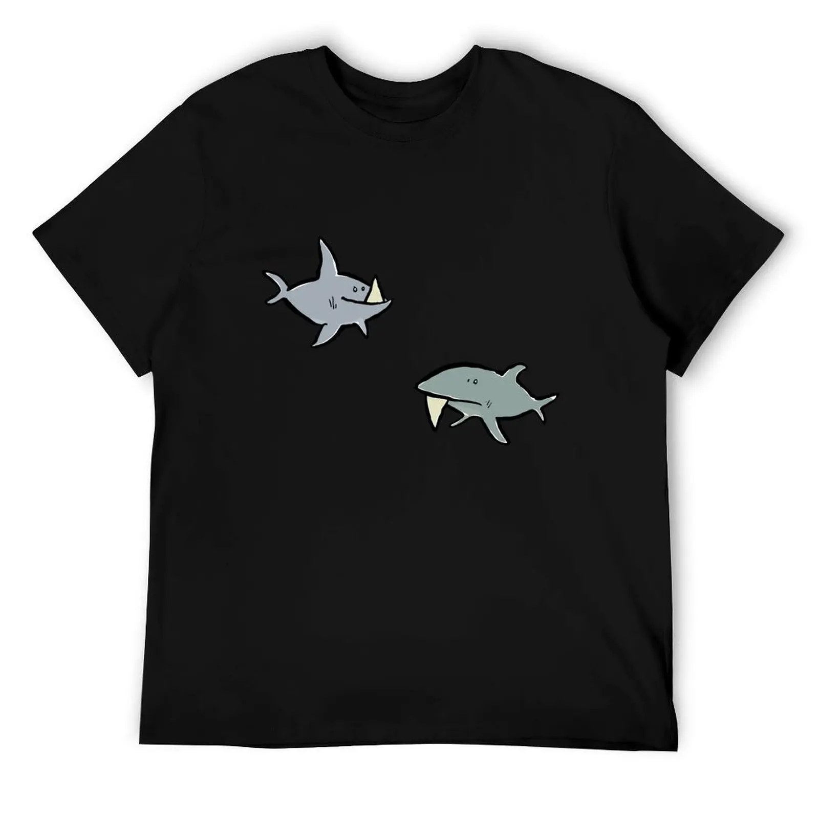 

megalodon T-Shirt cotton t shirts man 100% anime t shirts oversize T-Shirt