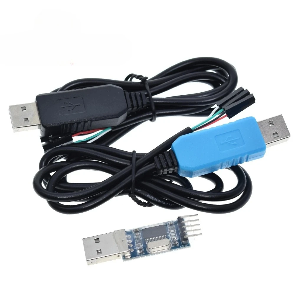 1/2/5PCS PL2303 PL2303HX/PL2303TA USB To RS232 TTL Converter Adapter Module with Dust-proof Cover PL2303HX Download Cable