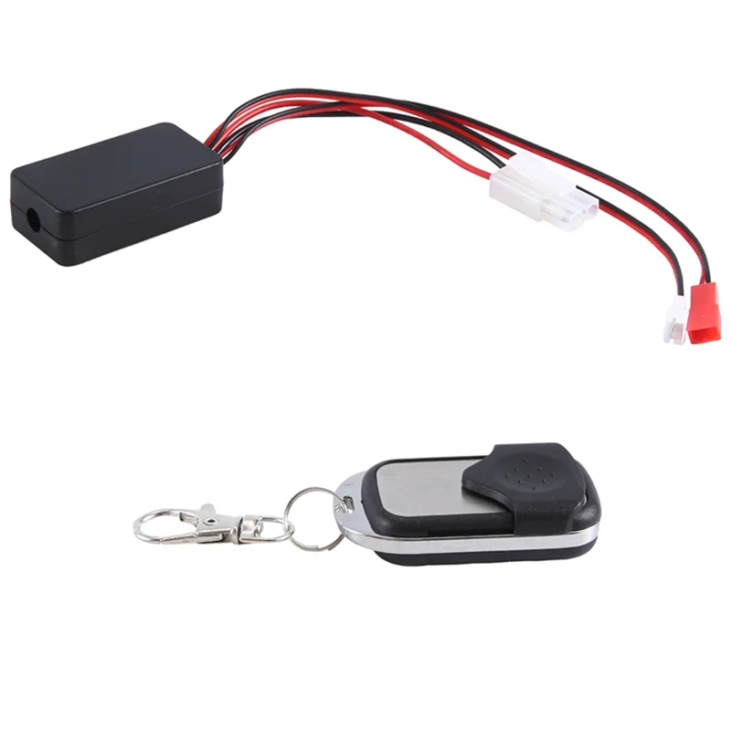 B47C مجموعة قطع غيار السيارات المحمولة مقلد ونش تحكم لاسلكي للتحكم عن بعد استقبال ل محوري SCX10 1/10 RC الزاحف سيارة #1