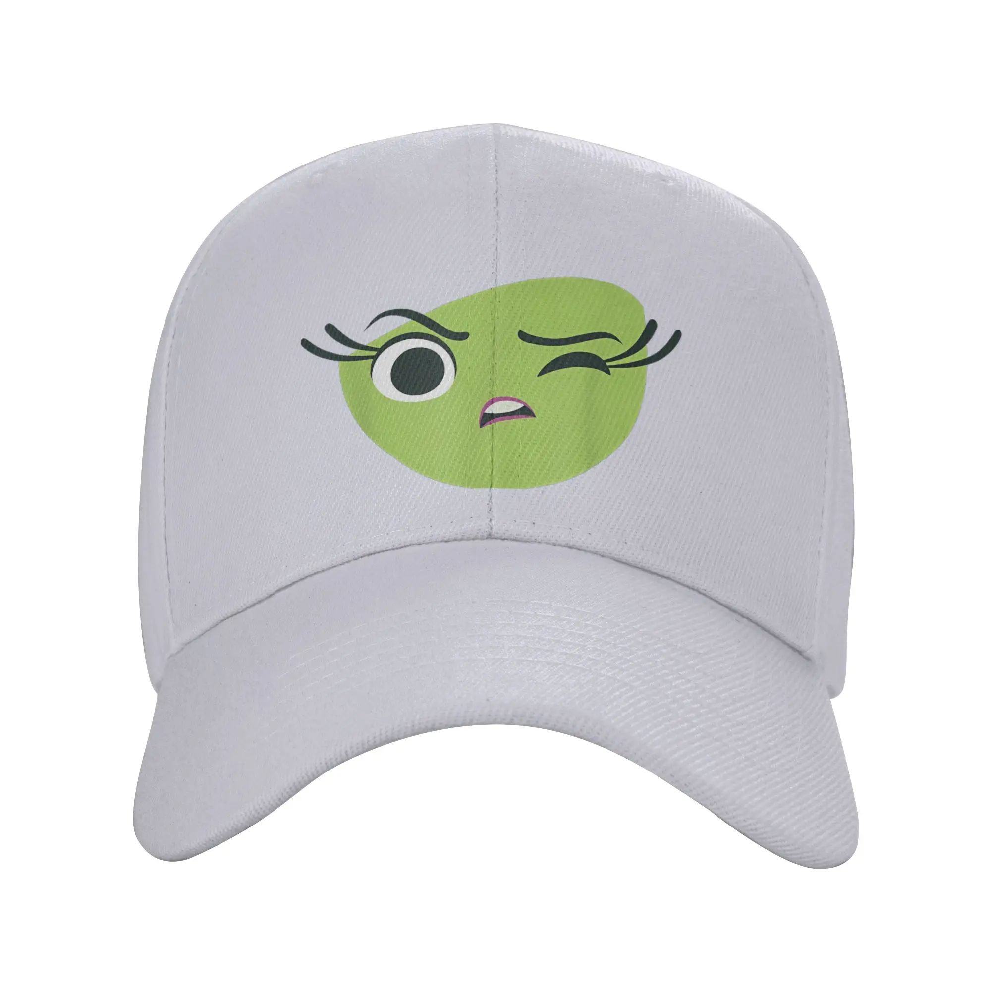 Adult Inside Out Disgust Halloween Caps Sport Baseball Caps Polyester Hat Trucker Hat Breathable Dad Hat Summer