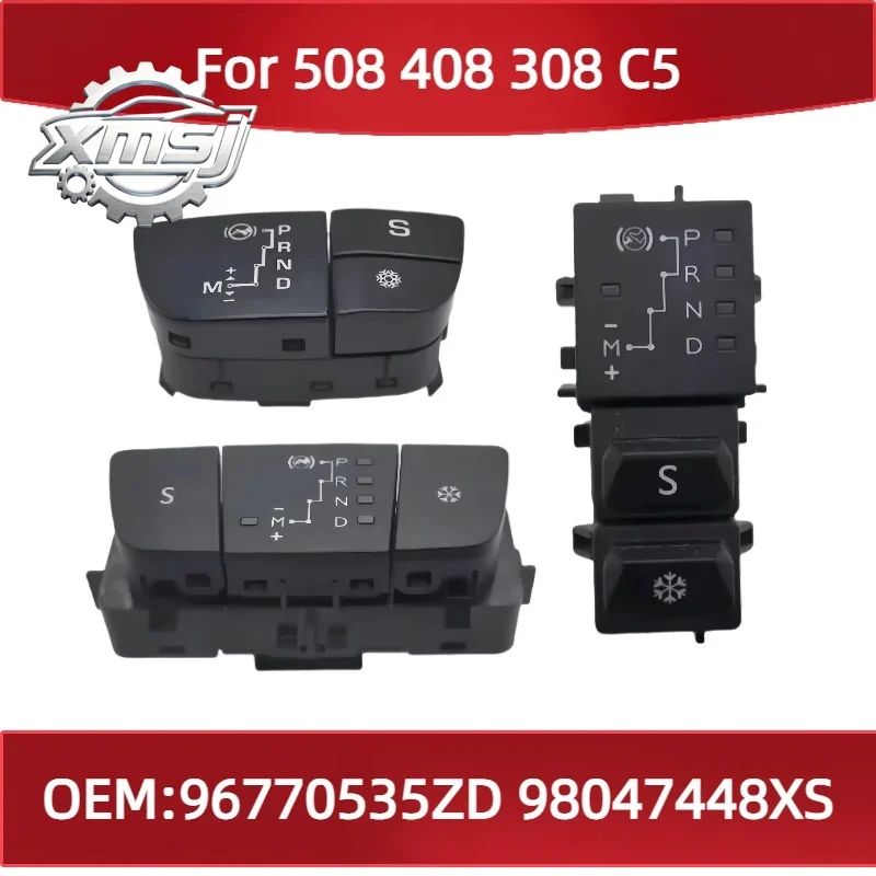 

96770535ZD 98047448XS para Peugeot 508 408 308 para Citroen C5 interruptor de modo S 1 Uds