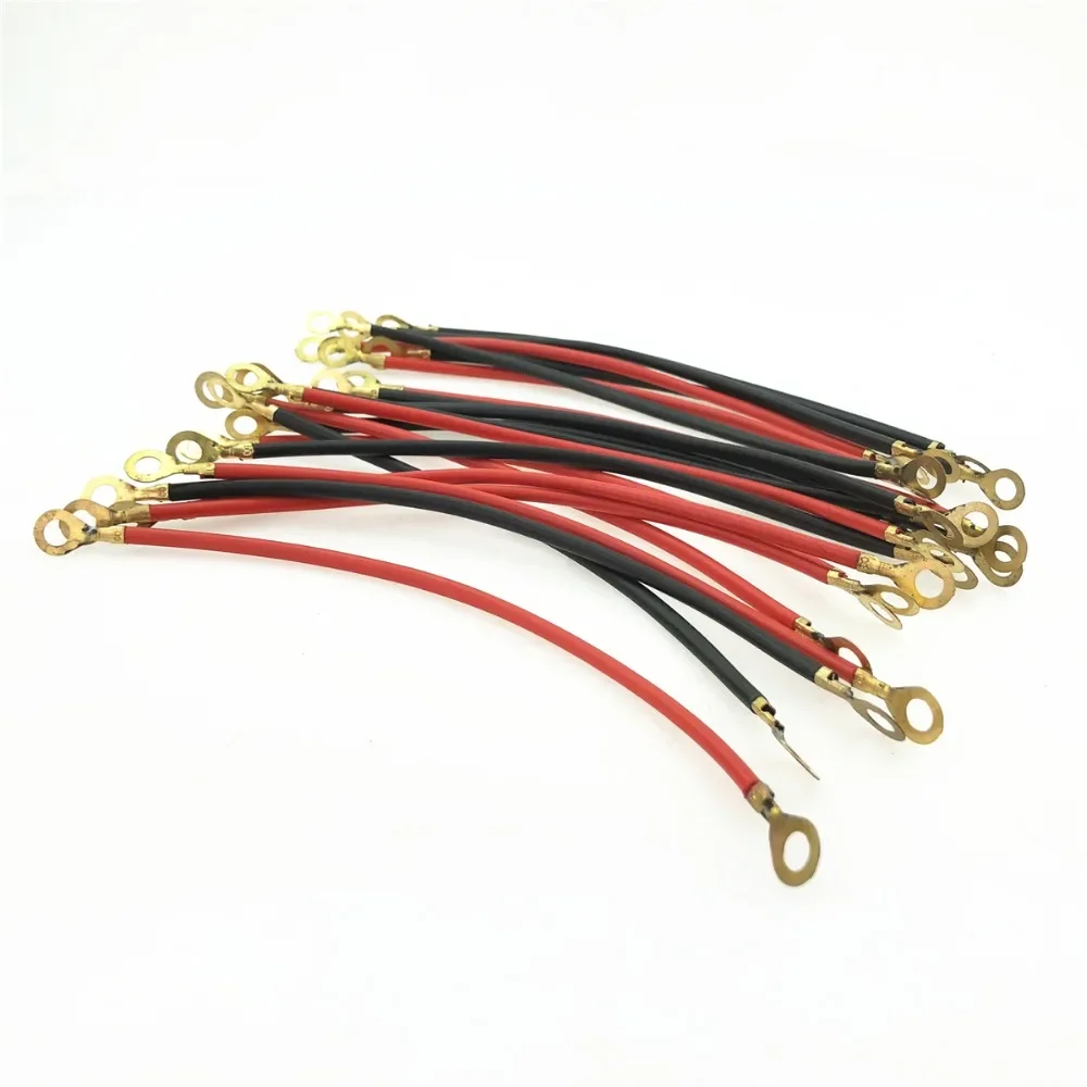 Electric Car Battery Cable Dedicated Cable red Black 20pcs