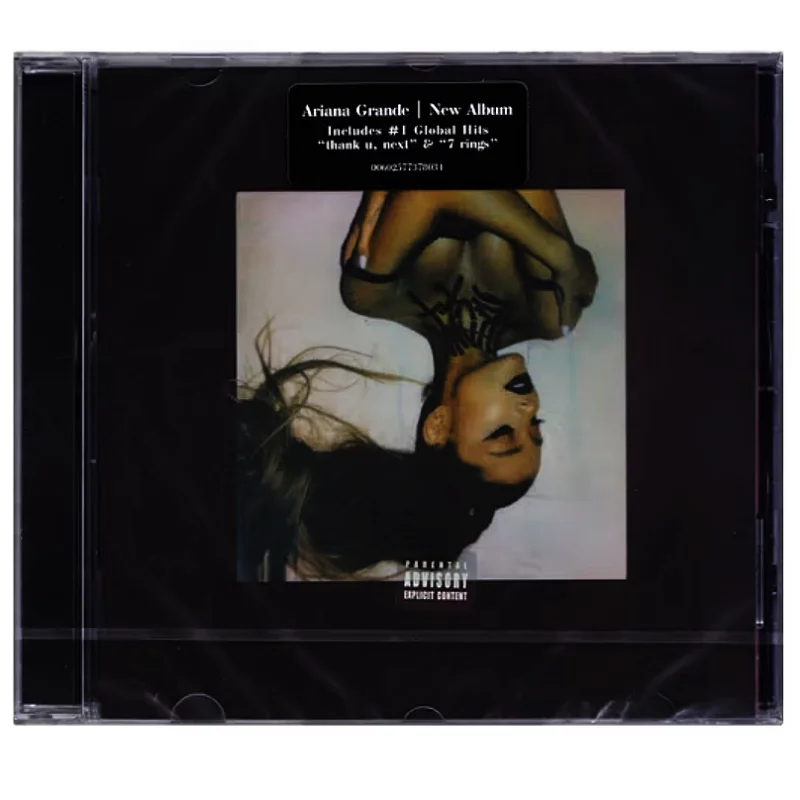CD de Música Pop de Ariana Grande, Álbum Thank U, Next, 7 Rings, Disco Musical, Cosplay, Walkman, Colección de Bandas Sonoras para Coche y Fiestas