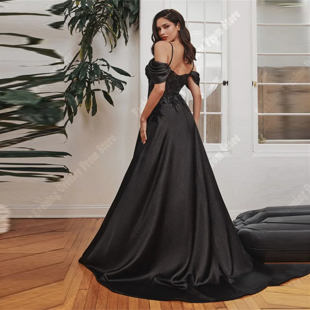 Robe de Soirée de Forme Sirène pour Femme, Sexy, Fente Haute, Bal de Promo Formel, Cocktail, Éducatif, 2024