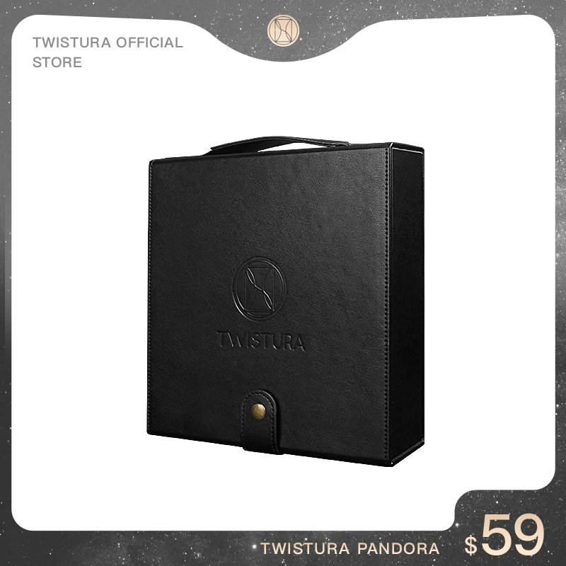 TWISTURA Pandora Versatile Earphone Case Digital Storage Removable Compartments Case for HIFI Earphones Cables Audio Accessories