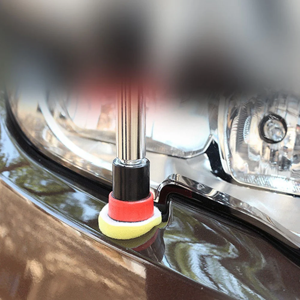 ABJT 6Pc M14 Thread Angle Grinder Extension Connecting Rod Alloy Extender Shaft Set Accessories for Rotary Polisher