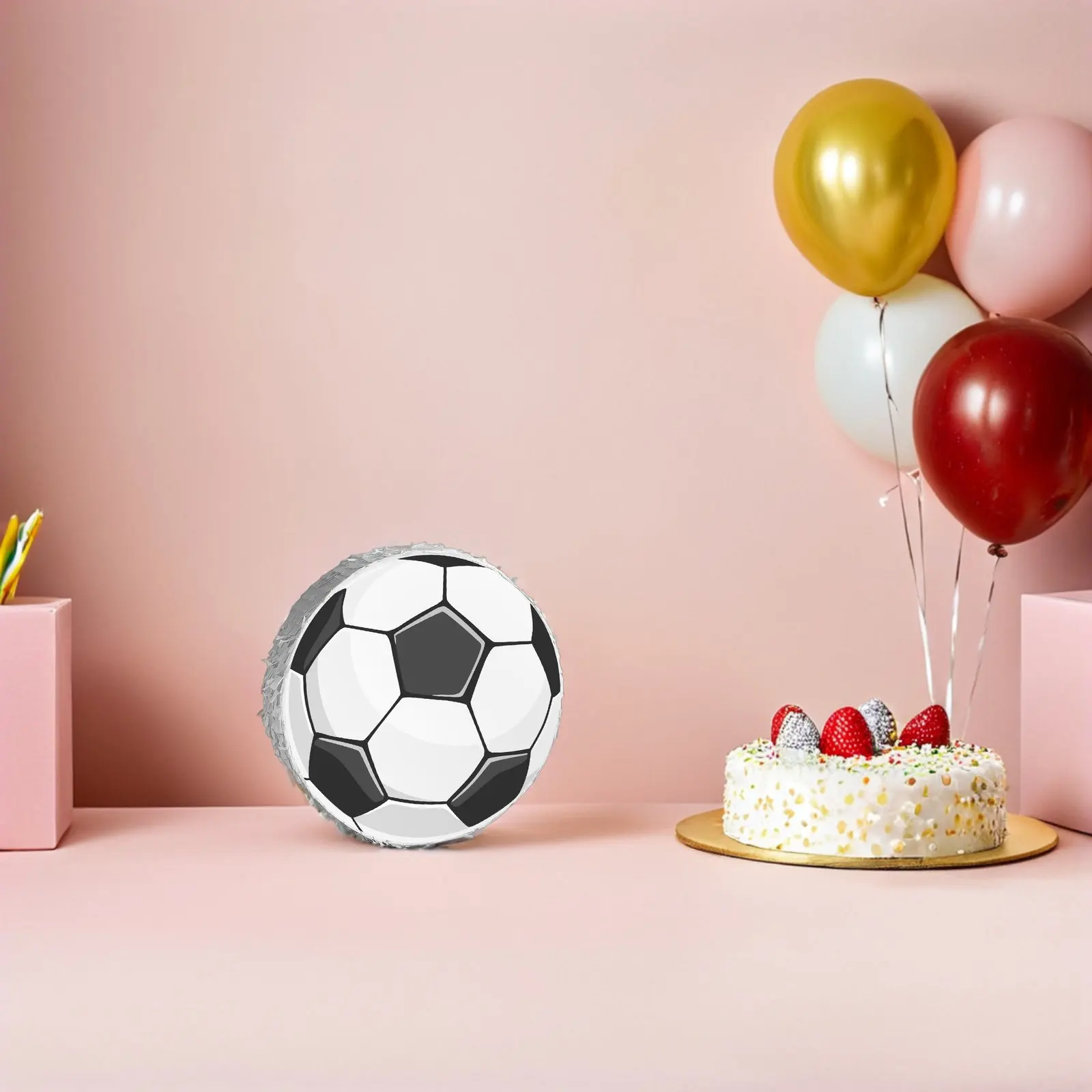 1 set Birthday Party Supplies Decoration Halloween Christmas New Year Ceiling Hanging Decoration Football - view 3
