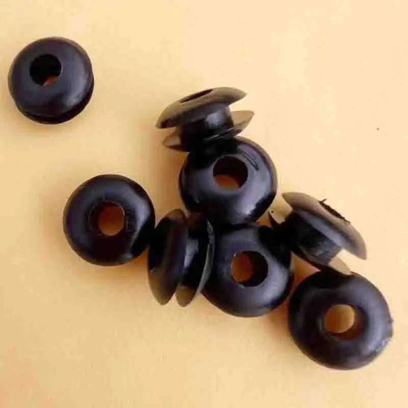 3mm Inner Diameter Rubber Grommet Cabinet Hole Plug Electrical Wire Gasket