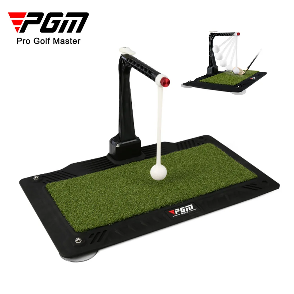 PGM Indoor Golf Swing Trainer 360 Degree Rotating Back Ball Special Exercises Mat Arm Practice HL007