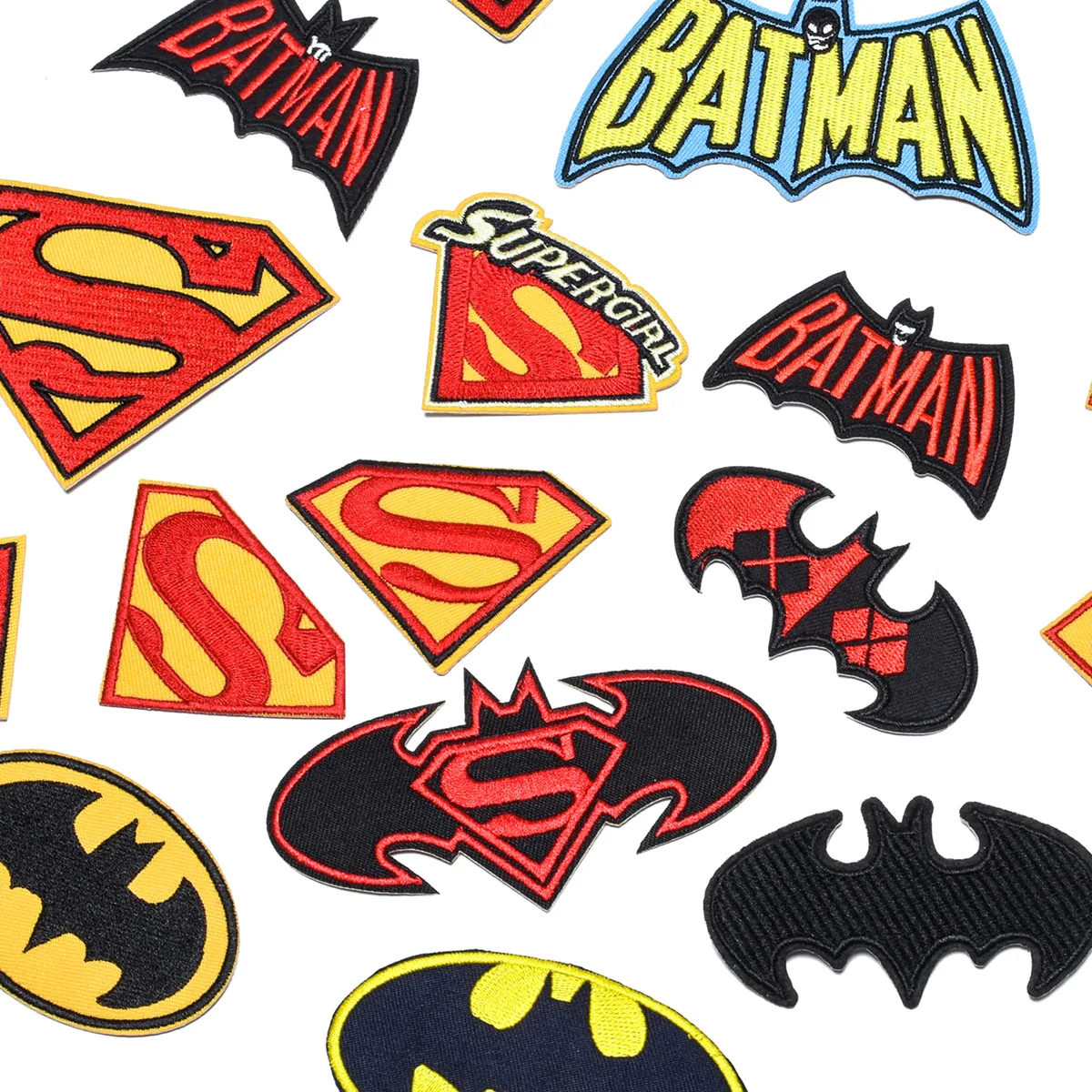 

Anime Superheroes Cartoon Bat iron on Embroidery Patches for Clothes Jackets Fabric Stickers DIY Decor Jeans Sew Hat Applique