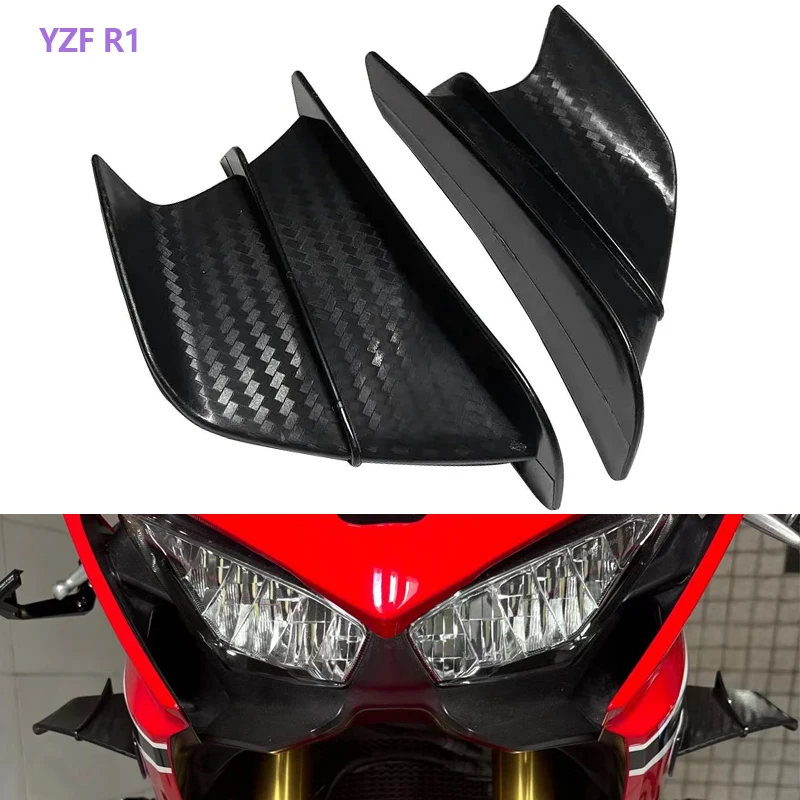 S1000R Motorcycle For Yamaha YZF R1 R6 R25 R7 for Bmw S1000RR S 1000 RR/R 1000R 1000RR Spoiler Wing Aerodynamic Winglet