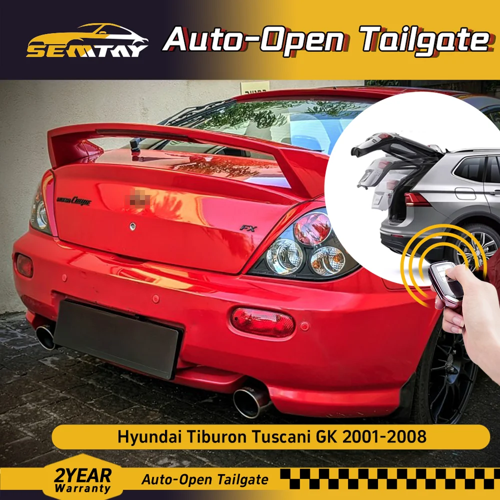 

SEMTAY Automatic Lifting Trunk Struts with Spring for Tiburon Tuscani GK 2001-2008 Rear Tailgate Boot Lift Supports