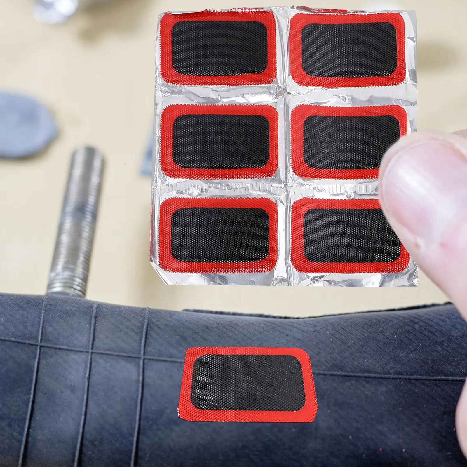 

Набор для ремонта велосипедных шин, компактный дизайн, для ремонта горных и дорожных велосипедов, с лопаткой для шин, инструмент для ремонта велосипедов