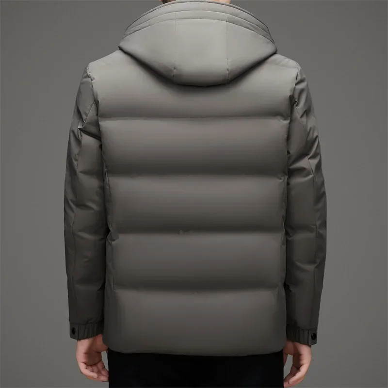 Men's Winter Short Down Jacket Luxury Designer Clothing Thickened Filling Goose Down Winter Male Coat Down Jacket Men