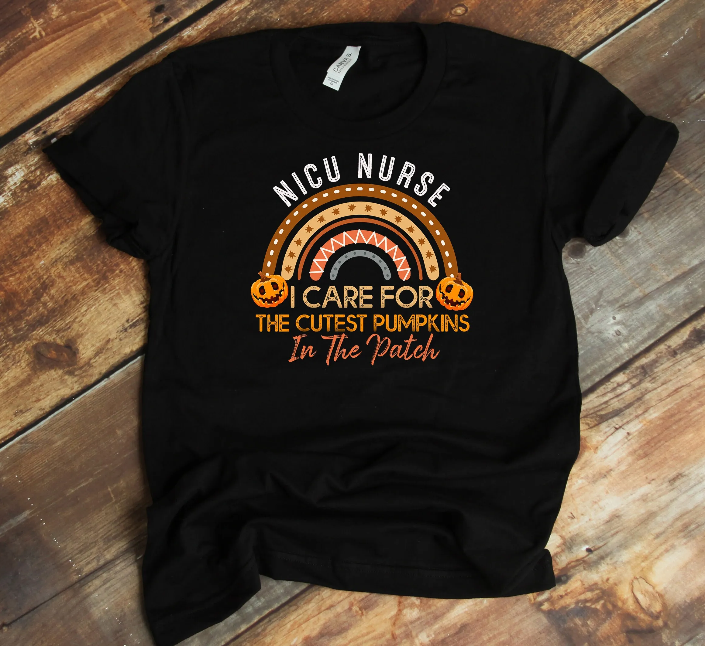 Nicu Neonatal Nurse T Shirt Rn Cutest Pumpkins Funny Halloween