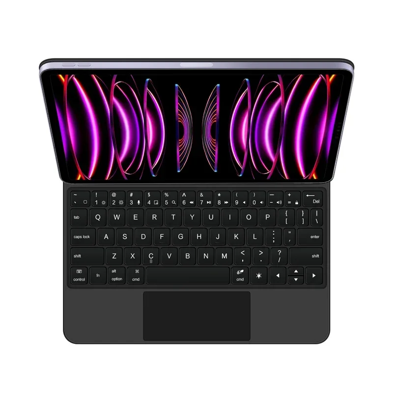 Backlight Touchpad Magic Keyboard For iPad Pro 12.9 M1 M2 3rd 4th 5th 6th Gen 2018-2022 Magnetic Smart Case Wireless Keyboard