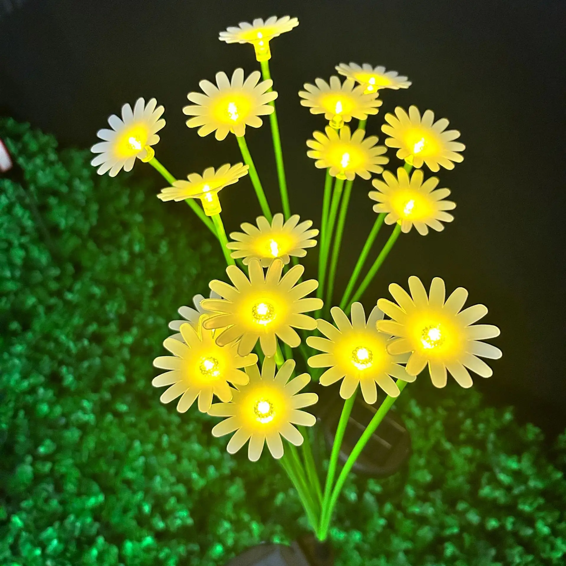 Solar Stake Lights Outdoor Waterproof LED Flower Solar Ground Lamp Solar Powered Landscape Decor Light for Yard Lawn Patio