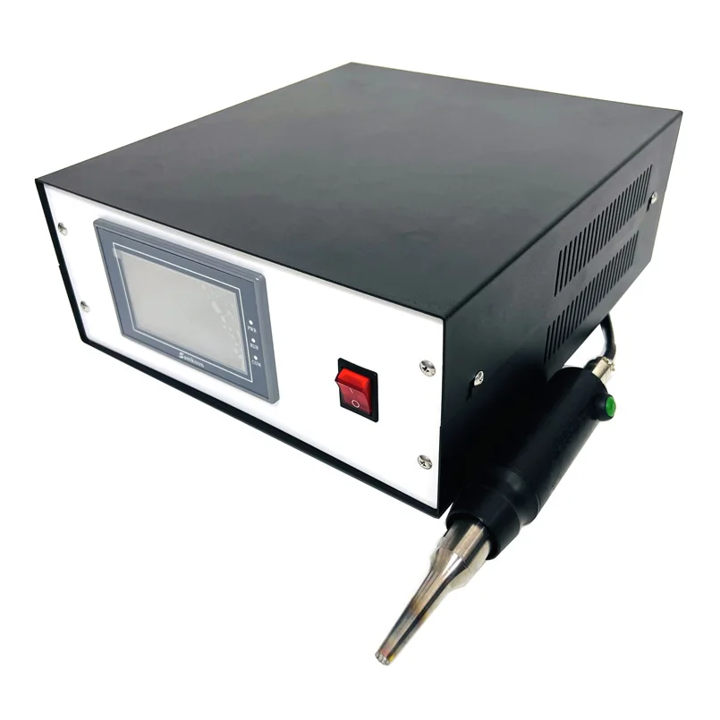 28KHz Hand Welder Ultrasonic Assembly Spot Welding System ABS PP Plastic Material