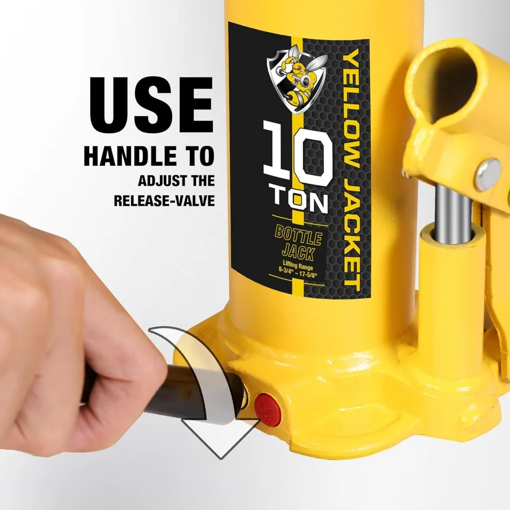 مقبس زجاجة ملحوم متعدد الاتجاهات 10 طن لرفع المركبات: مثالي للسيارات والالتقاطات والشاحنات والمركبات الترفيهية