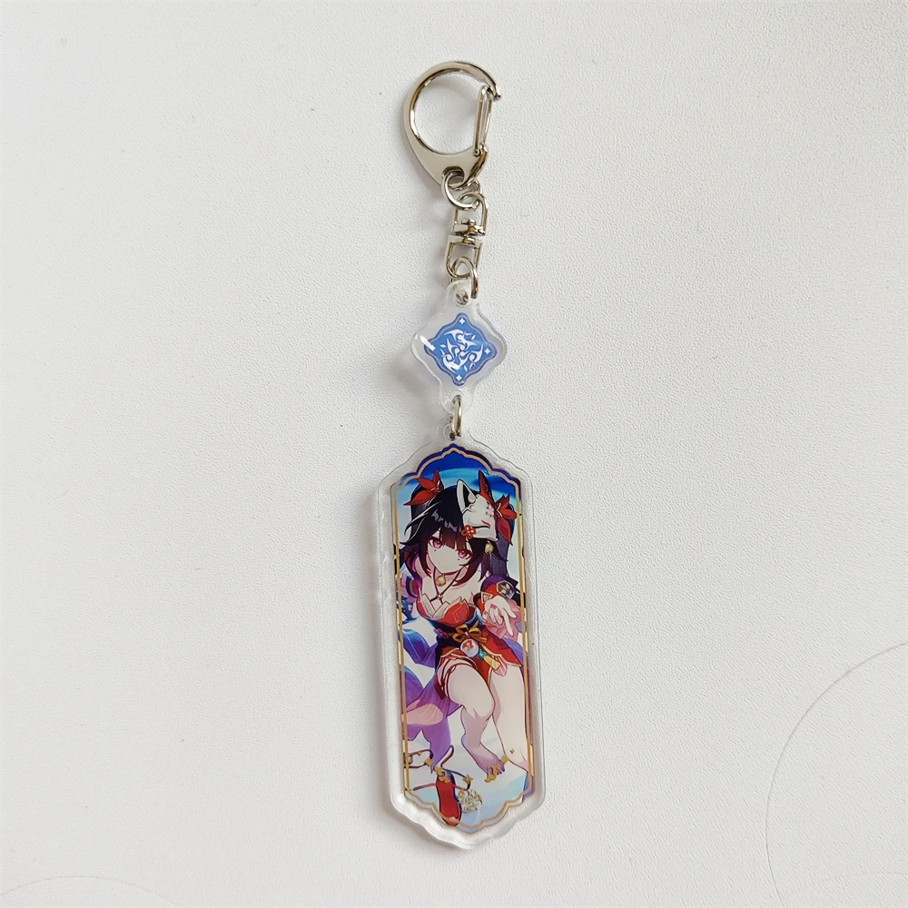 Honkai: Star Rail Schlüsselanhänger Sparkle Lunae Boothill Aventurin Acrylfigur Schlüsselanhänger Anime Anhänger Tasche Geschenke Accessoires Damen – Detail 7