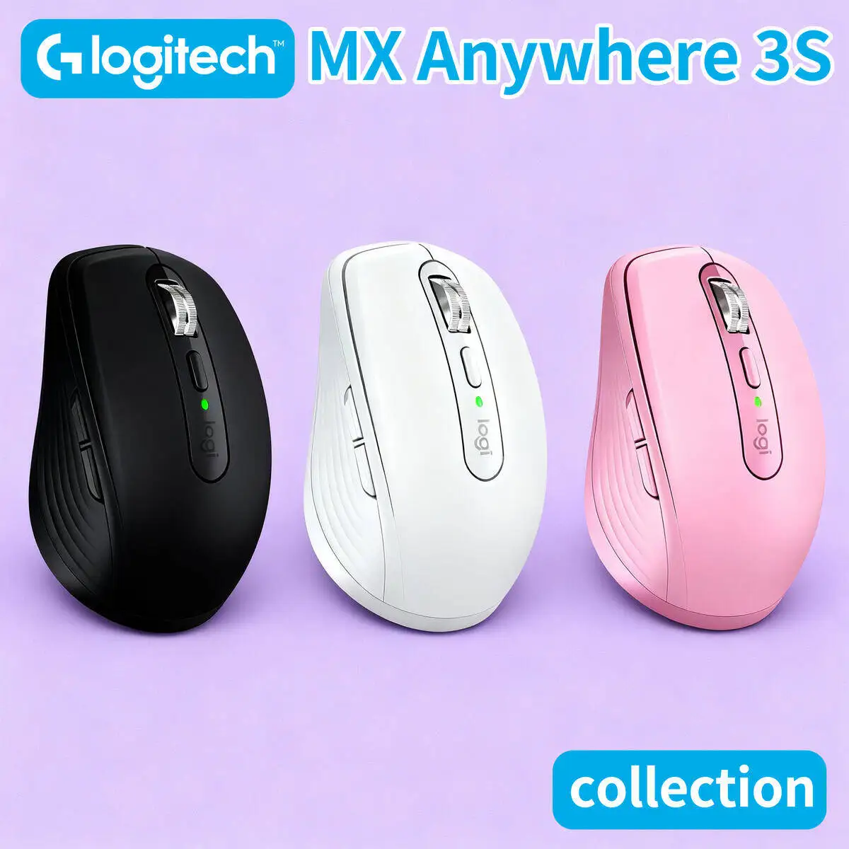 

Logitech MX Anywhere 3S by Logitech – Trusted Brand Quality, Multi-Device Sync, Silent Clicks & Long Battery