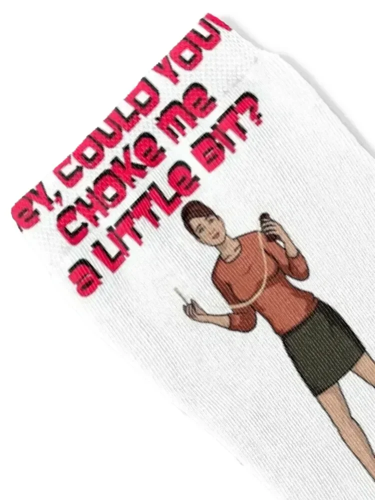 Crazy Cheryl Archer Cheryl Tunt Carol Tunt Archer Quote Socks funny sock Climbing Toe sports Socks Women Men's