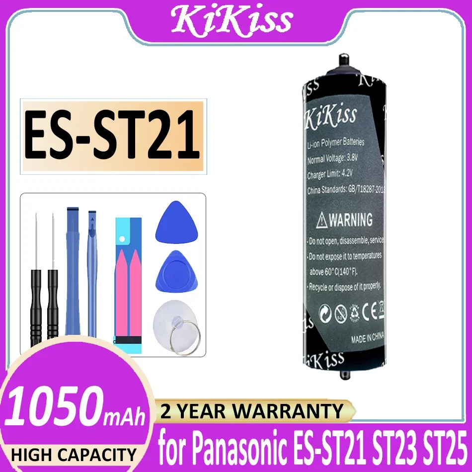 

Electric Shaver 1050mAh Electric Shaver Battery for Panasonic ES-ST21 ST23 ST25 SE27 ST29 ST37 ST39 ES-GA21 GA20 GA40 ERT3