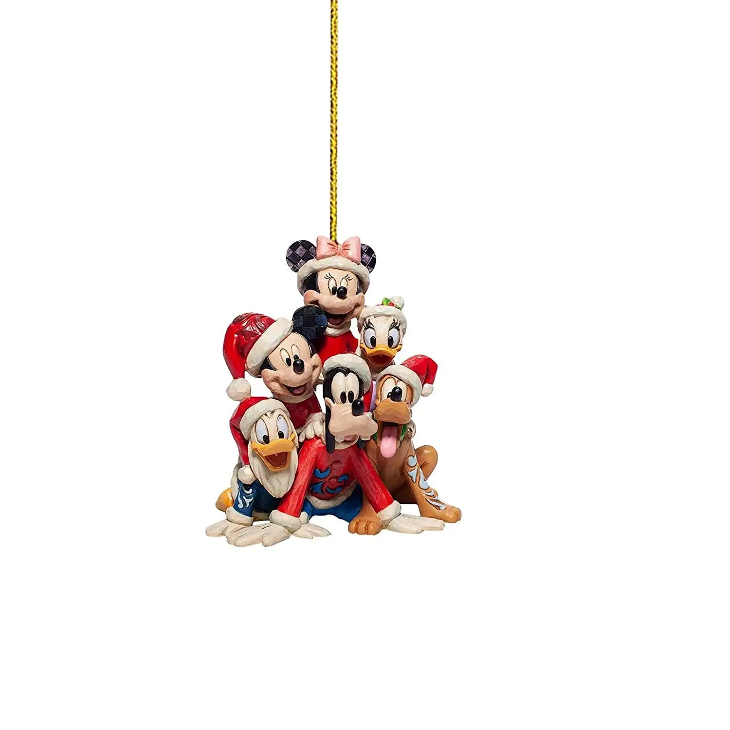 Disney Kawaii Mickey Minnie Mouse Tree Decoration Hanging Pendant Ornament Christmas Decor Kids Charm Adorable Trinket Toys