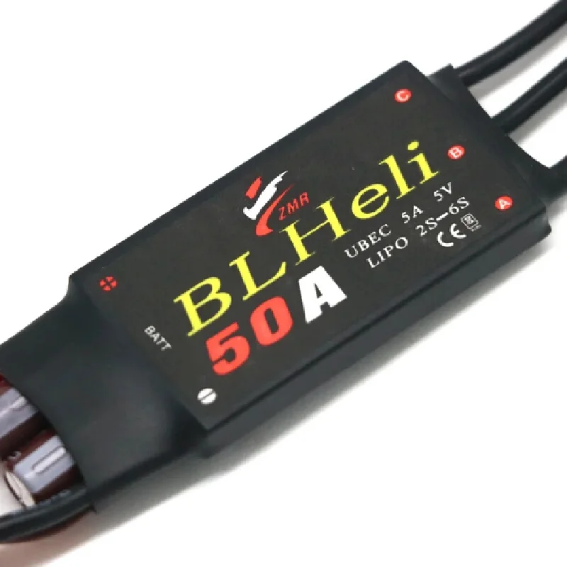 BLHeli Brushless ESC 12A 20A 30A 40A 50A 60A 80A with UBEC for Quadcopter Aircraft Model Fixed Wing Multi-axis DIY FPV RC Drone