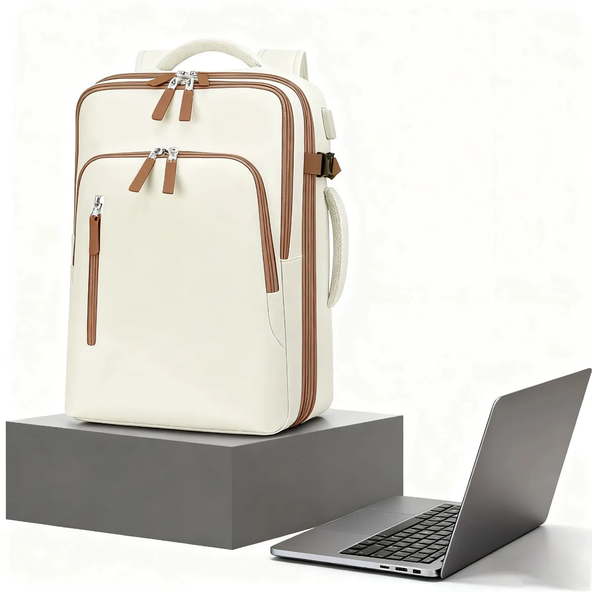 

Рюкзак для путешествий 40 л, портативный рюкзак с отдельным отделением для ноутбука и USB-портом для зарядки