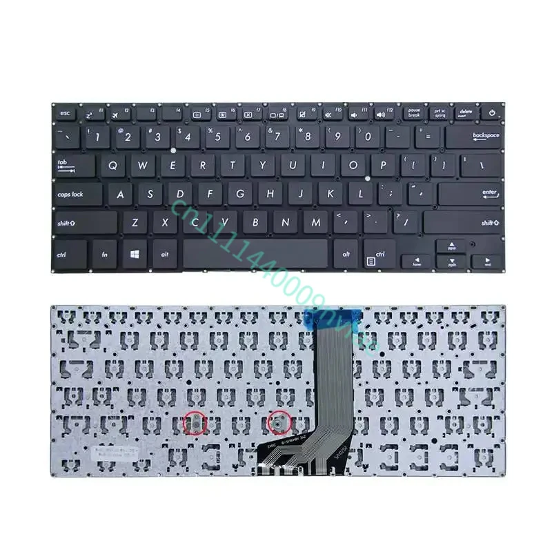 US for ASUS X405 X405UA BM279 LF14 S4000U S4100U Laptop Keyboard 0.3