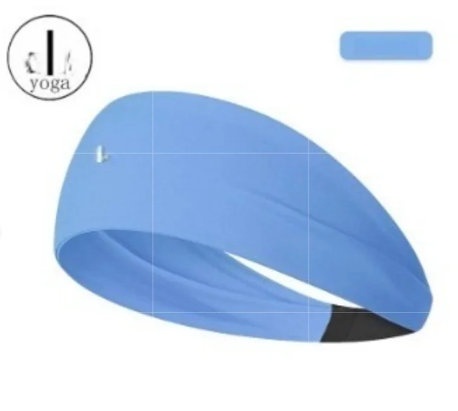

2025 Wide Non-Slip Yoga Headband for Women - High Elastic Sweatband for Running, Workout & Fitness with Quick Dry Tech