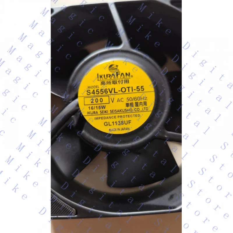 UU  1 PCS   Fan 12cm all-metal cooling fan  S4556VL-OTI-55 AC200V 12038  FAN