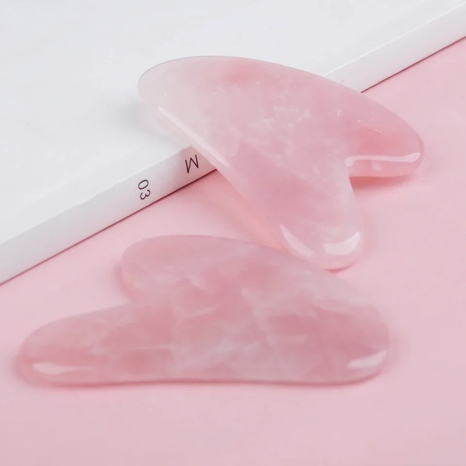 Pimple Patch 1pc Heart Shape SPA Massage Beeswax Gua Sha Scraping Massage Scraper Facial Guasha SPA Therapy Guasha Roller Beauté