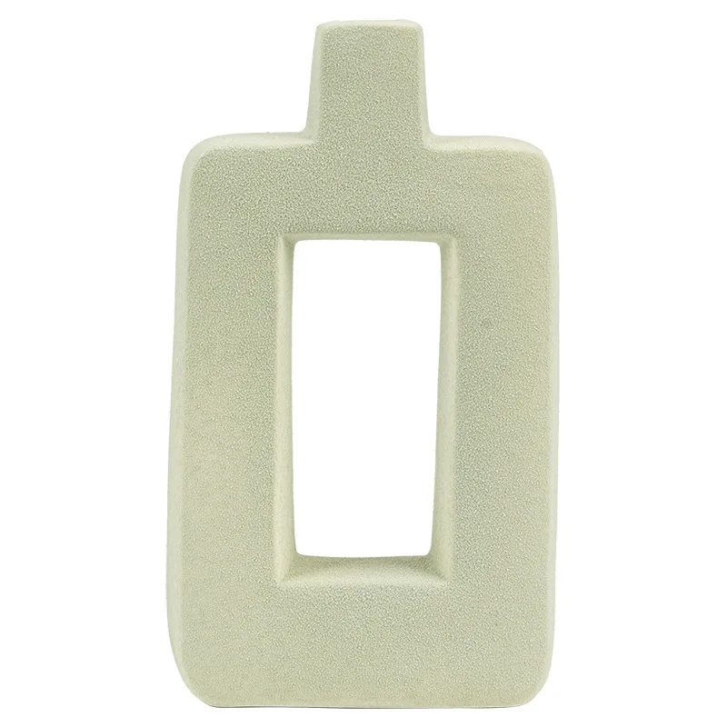 

Modern ceramic geometric wine vase vase simple home decoration