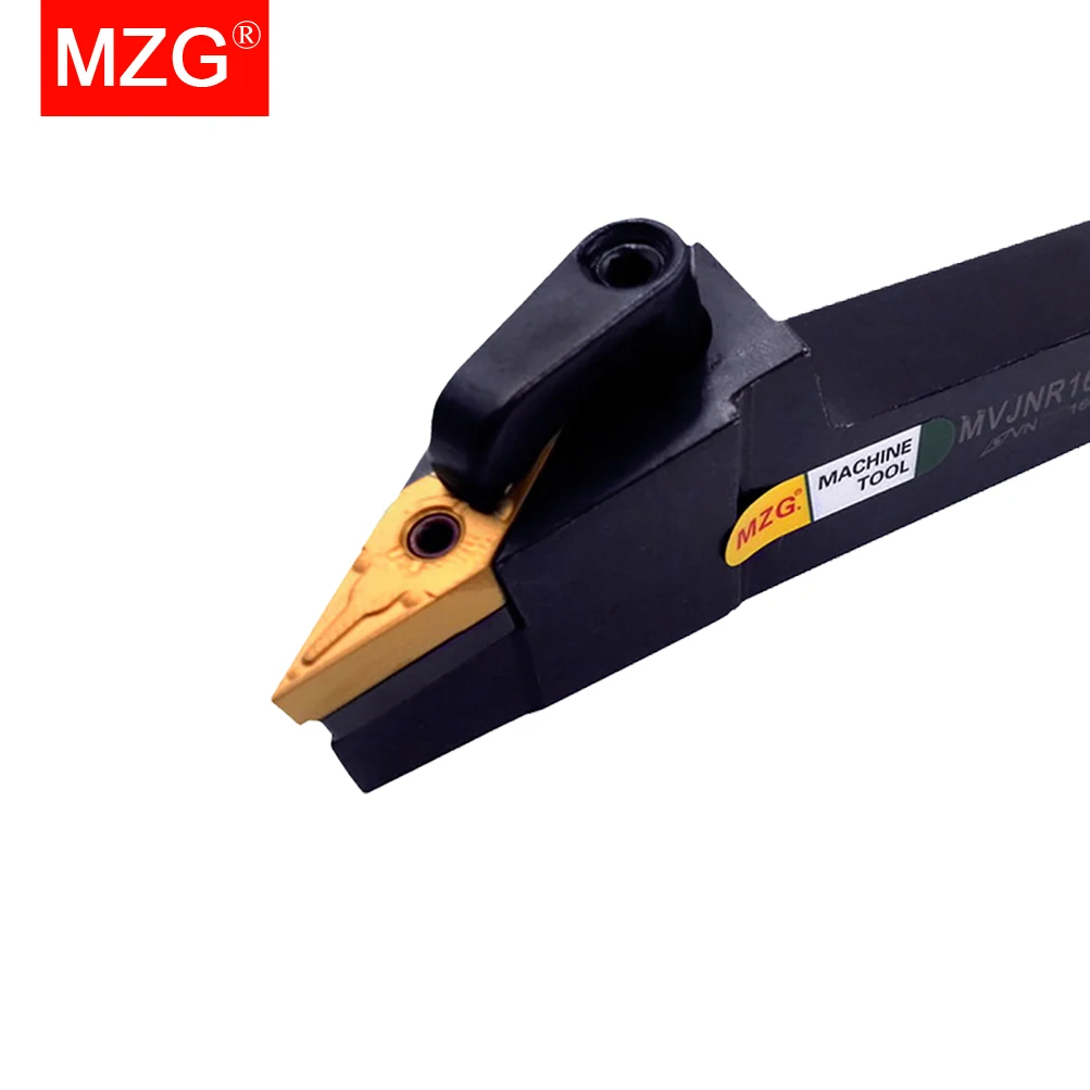 

MZG 1PC MVJNR/L MVQNR/L 32MM Boring Cutter Metal Cutting Carbide Toolholder External Turning Holder CNC Lathe Machine Tool Bit