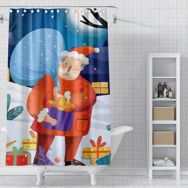 Home shower curtains for bathroom waterproof fabric bathroom Curtains Anime animal style modern shower curtain 180x200 90x180