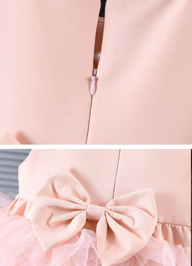 여자 투투 원피스, 여름 아기 탁구 공주 원피스, 세련된 어린이 하이 엔드 생일 원피스