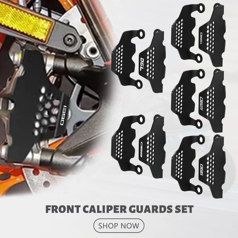 2026-2017 Motorcycle Front Brake Master Cylinder Guard Cover For 890 Adventure R 1290 Super Adventure R EVO Front Caliper Guard