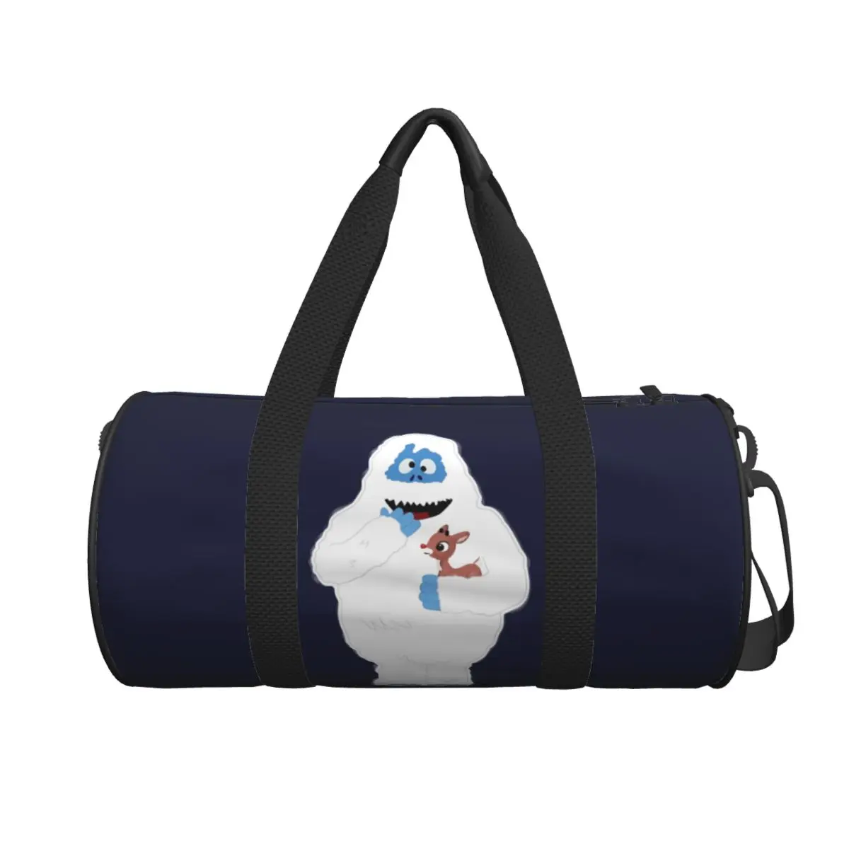 

Рождественский беспокойный снеговик с рудольфом, большая спортивная сумка, многофункциональная дорожная сумка Duffle, сумки для фитнеса