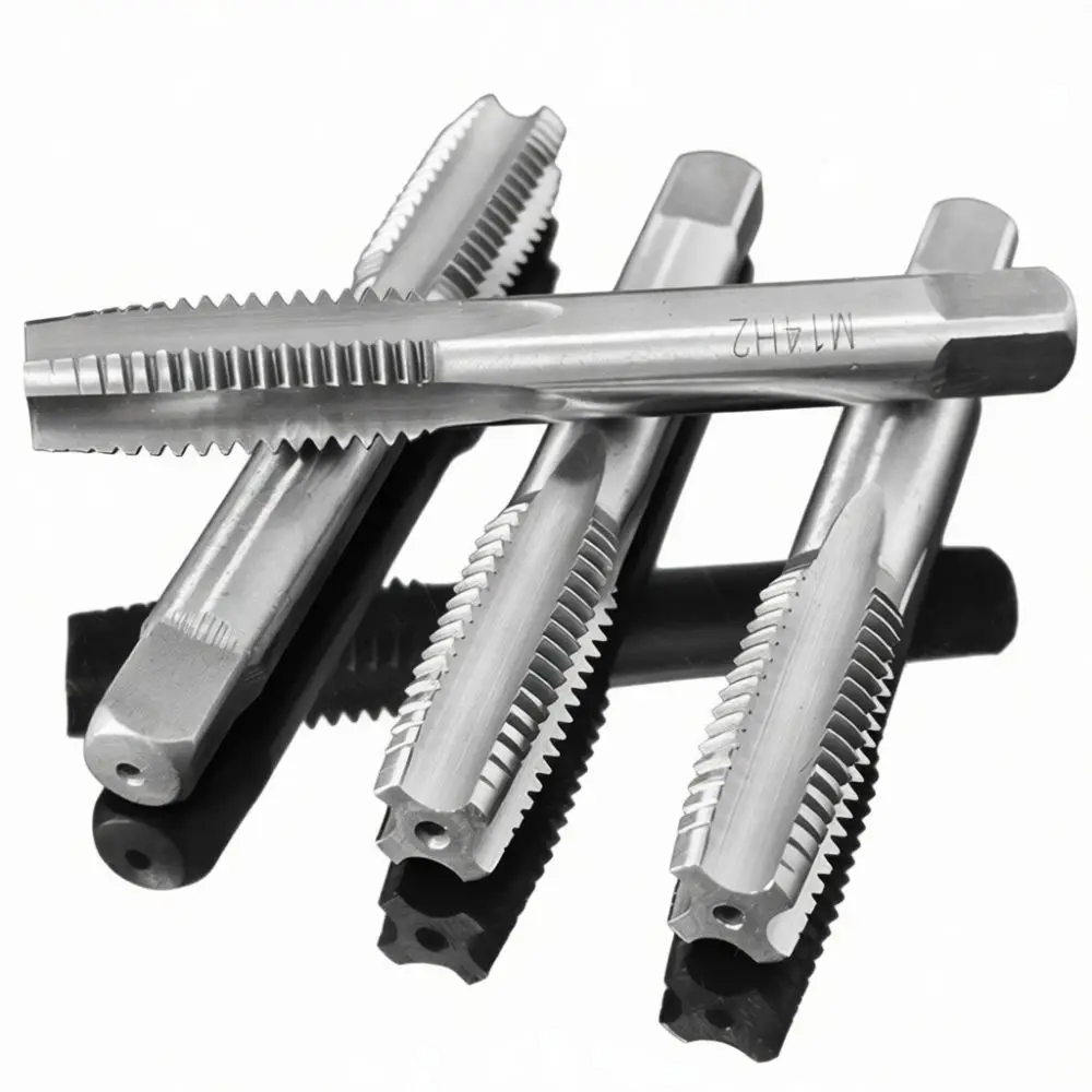 Metric Threading Machine Tap High Speed Steel Tool Straight Groove For Metal Processing Iron Aluminum Copper M3 M30 Bits
