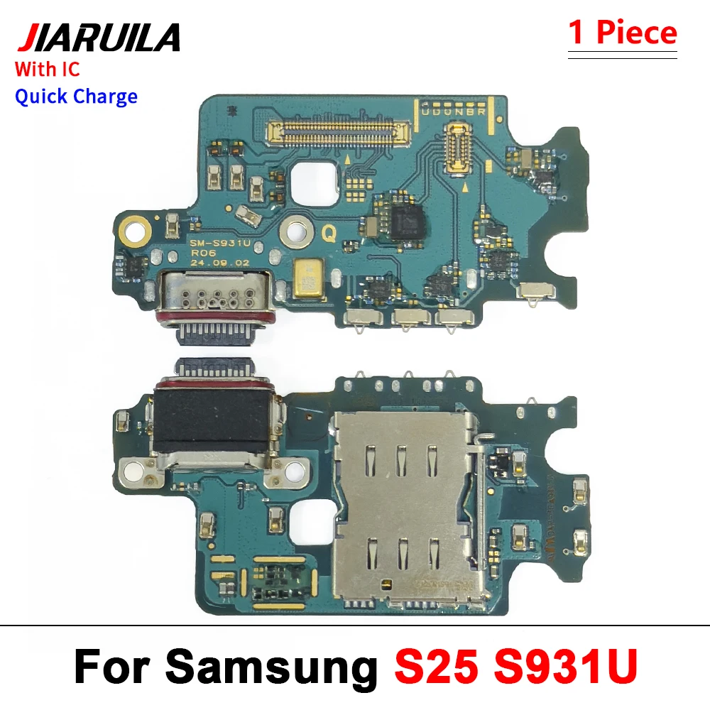 Picture 6: USB Charge Port Dock Connector Charging Board Flex Cable For Samsung S21 S22 S23 S24 S25 S26 Plus Ultra Fe 5G S911B S911U S921B