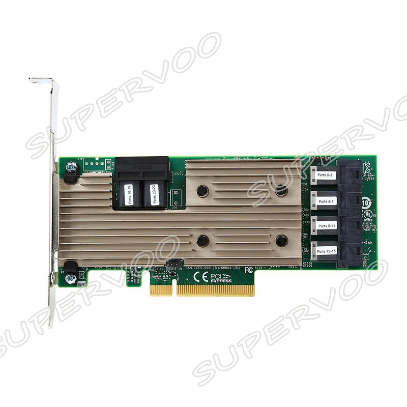 LSI 9305 Series HBA 9305-16i 9305-16e 9305-24i 9302-16e 12GB S SAS + SATA إلى PCI Express وحدة تحكم JBOD غير رايد #1